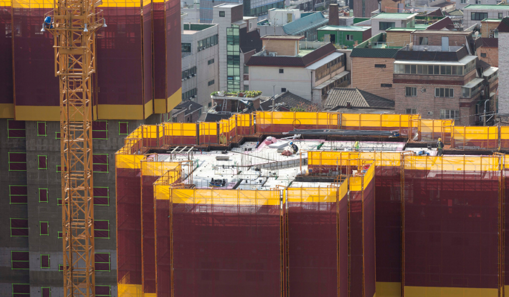 Área de construção civil