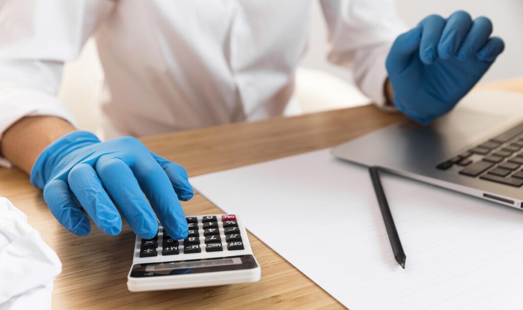 Calculadora e dente