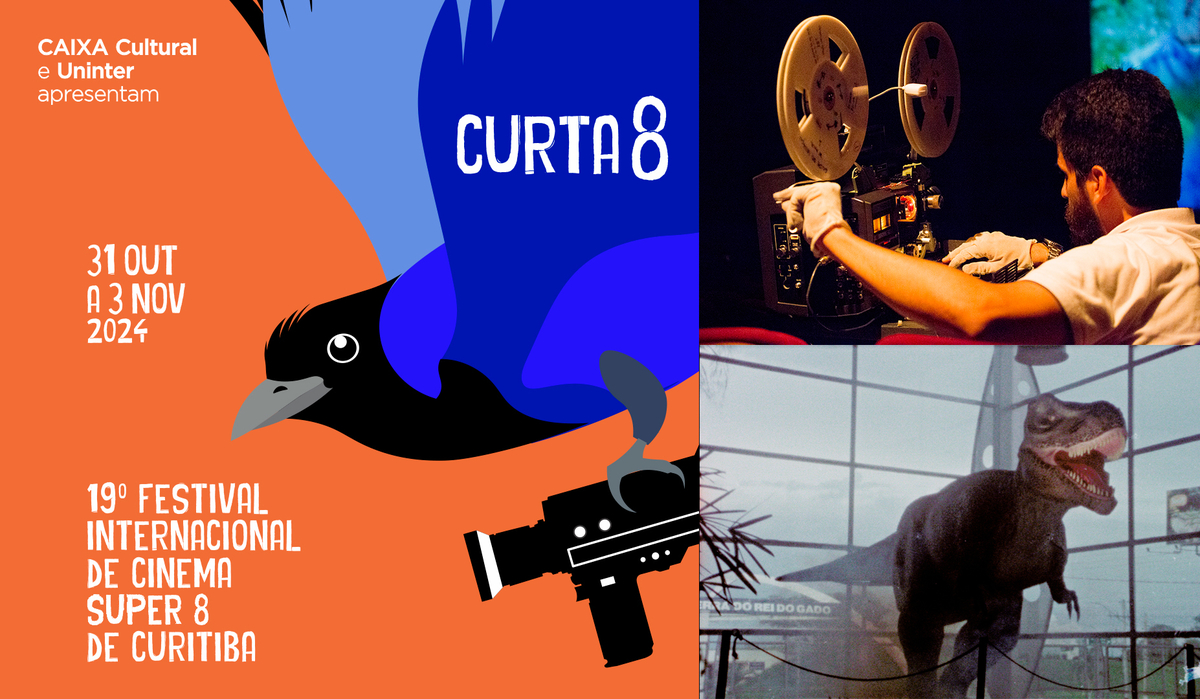 Magia do Super 8 invade a CAIXA Cultural Curitiba