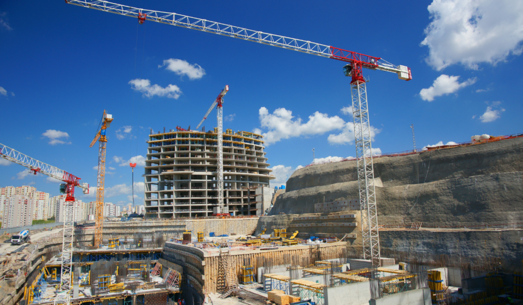 Área de construção civil