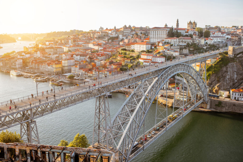 Imagem aérea de Lisboa