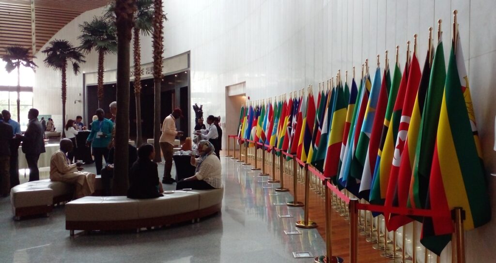 Bandeiras dos países da União Africana