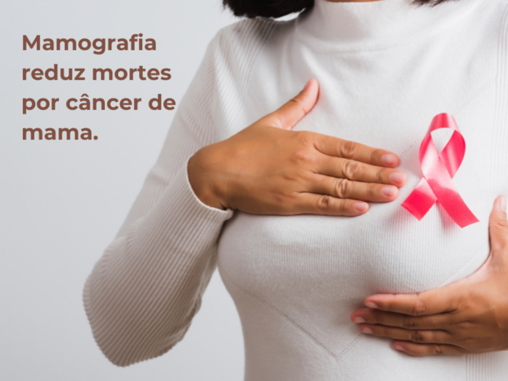 simulação de uma mamografia