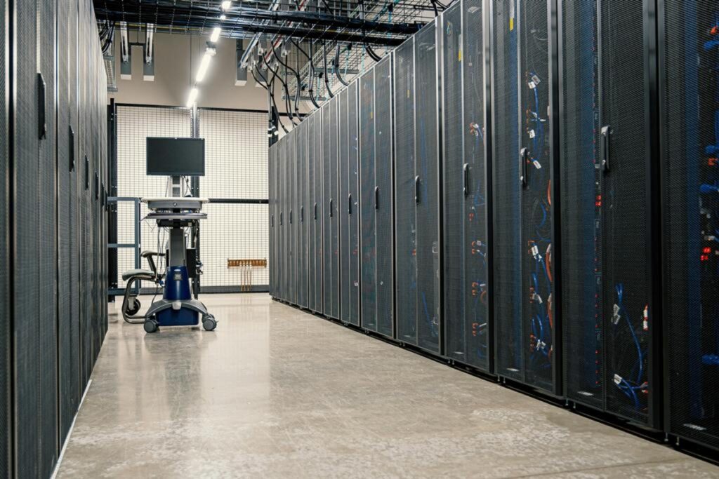 Imagem de um Data Center