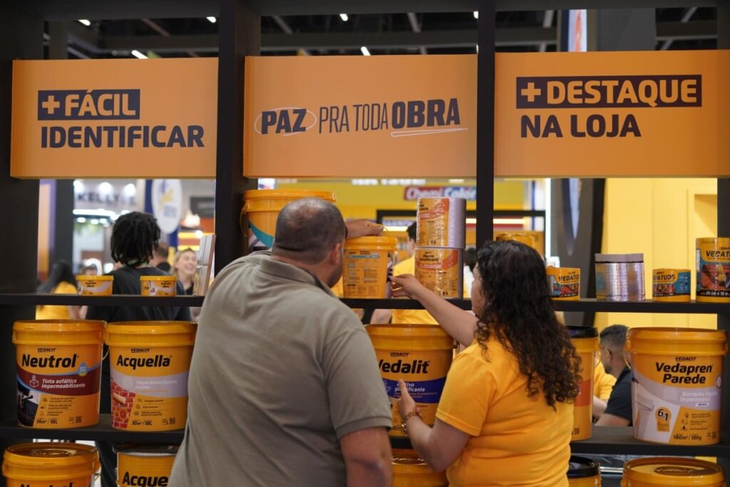 Novas embalagens da Vedacit
