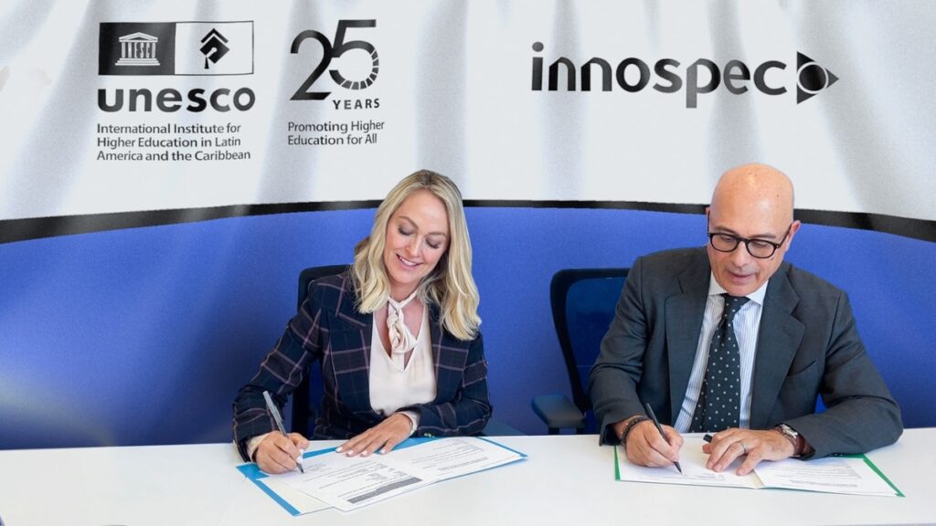 Innospec e Unesco Iesalc firmam parceria para apoiar estudantes indígenas
