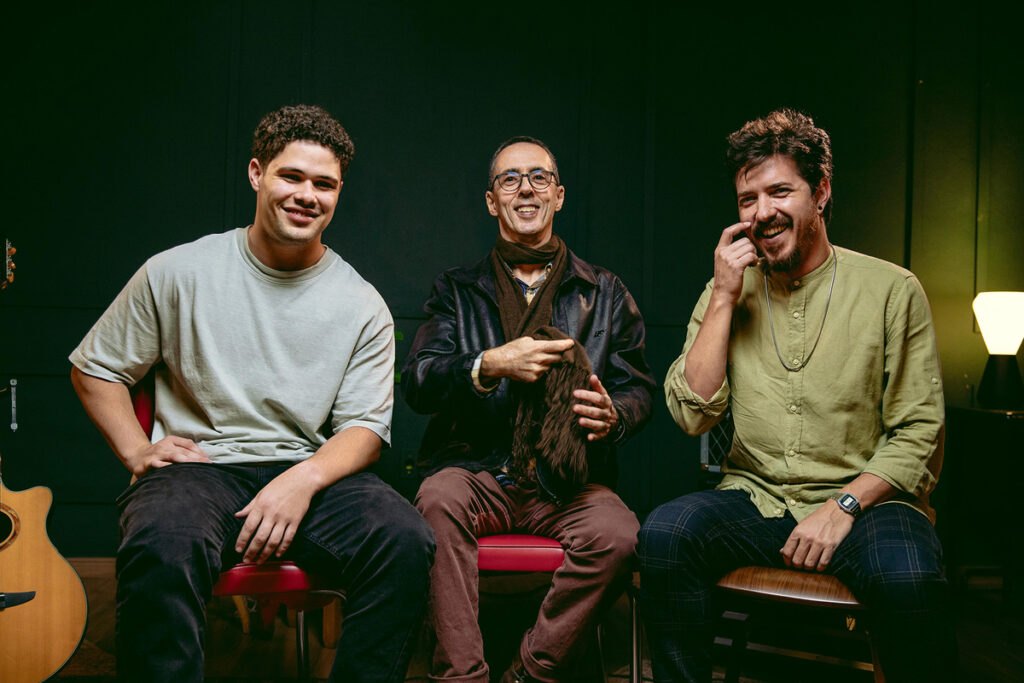 Dan Gentil, Affonsinho Heliodoro e Pedro Morais