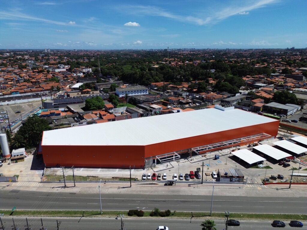 Imagem aérea do atacarejo VemKiTem São Luís