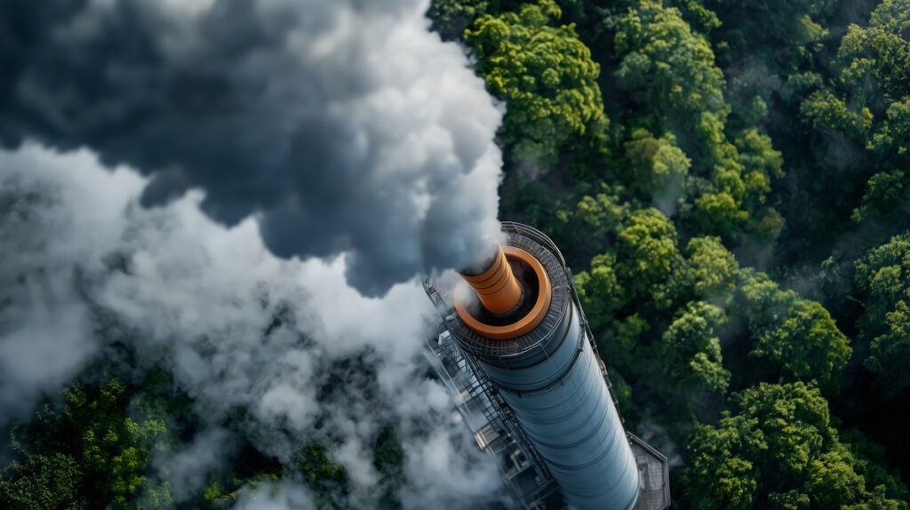 Equipamento brasileiro filtra CO₂ e poluentes