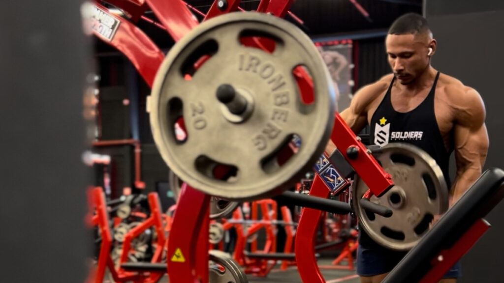 Everaldo, atleta Soldiers Nutrition