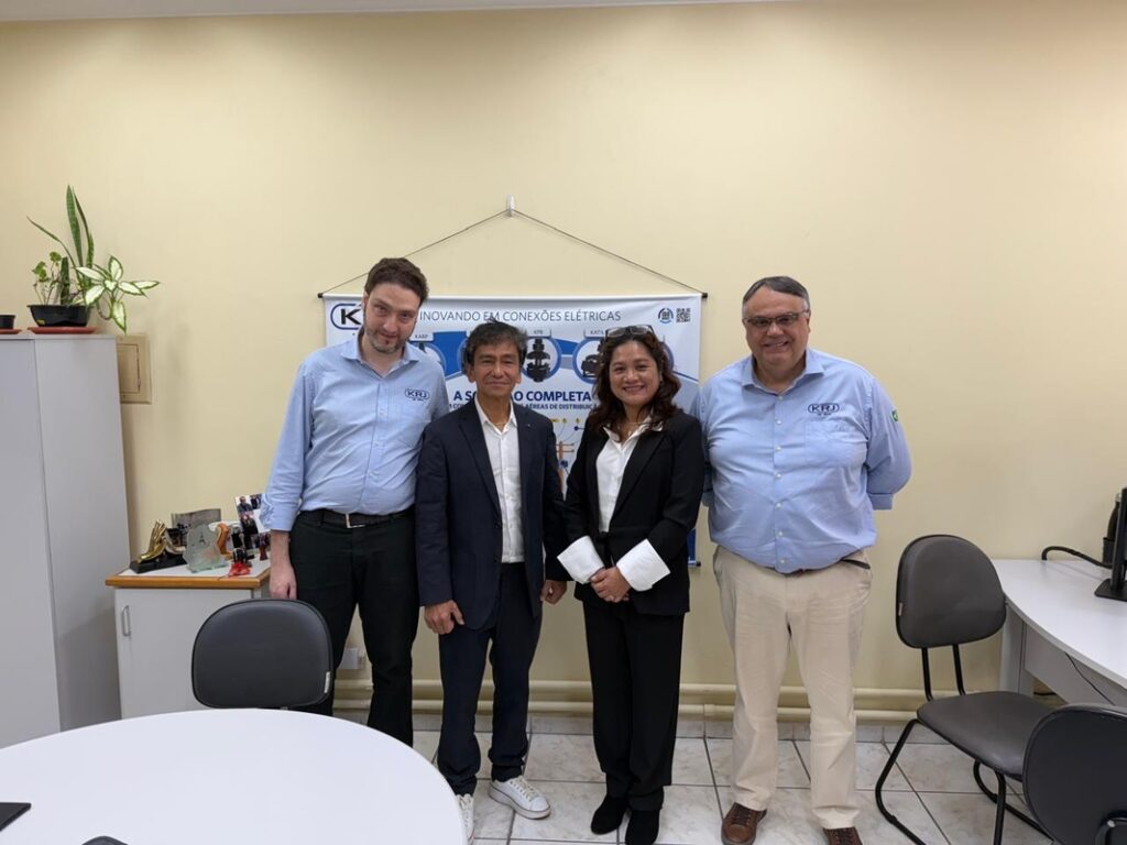 KRJ Conectores fecha acordo inédito com empresa das Filipinas