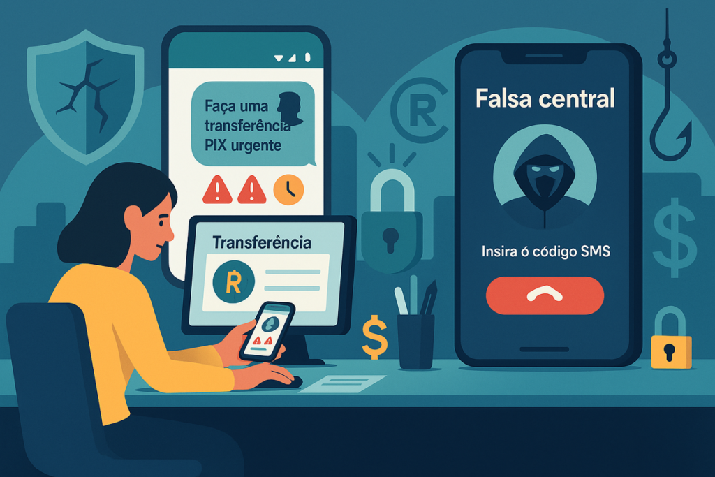 Nova onda de golpes esvazia contas empresariais e pessoais