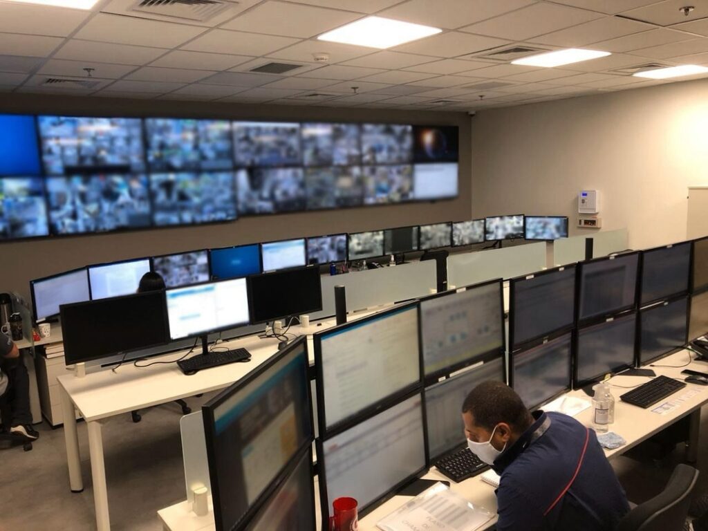 central de monitoramento