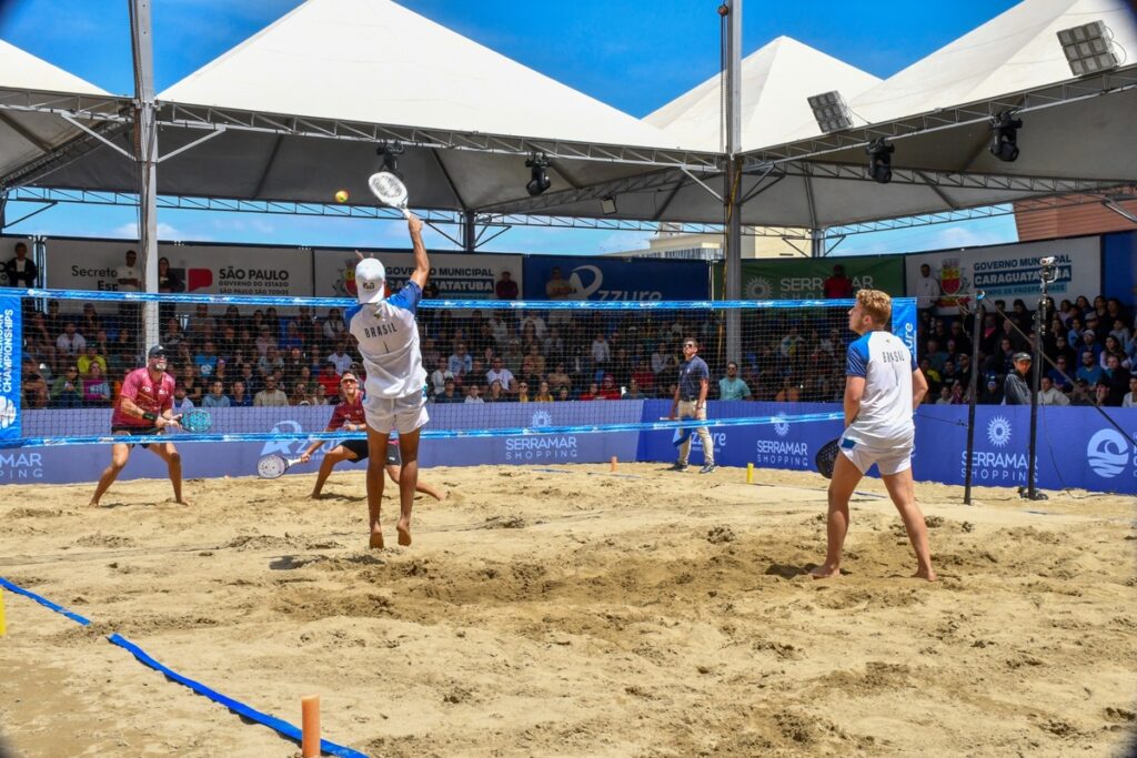 Pan-Americano de Beach Tennis é realizado em Caraguatatuba