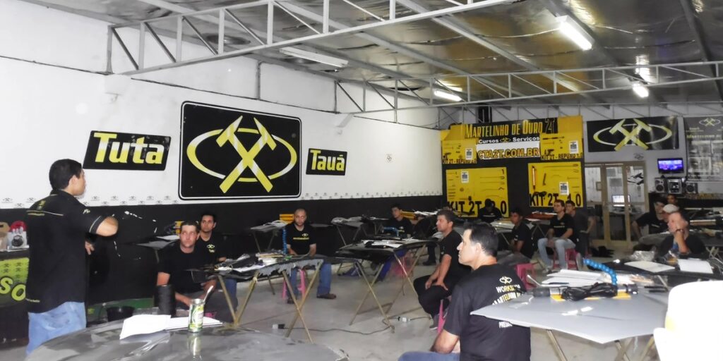 Treinamento de martelinho de ouro
