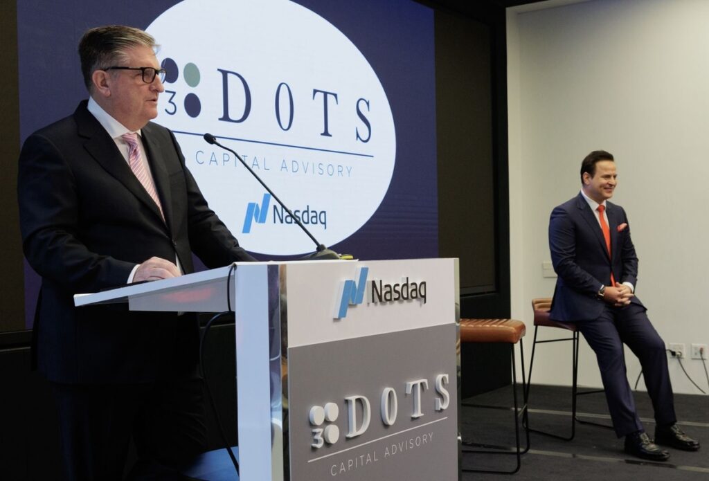 Foto de executivos da 3DOTS