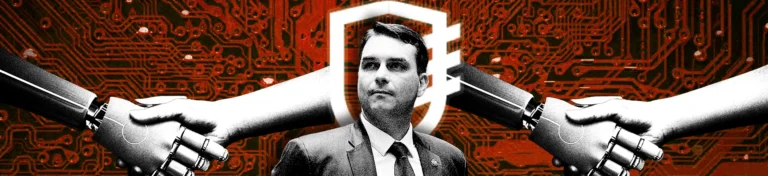 The Intercept: “Flávio Bolsonaro pagou R$ 600 mil a empresa que vende nos EUA sistema de IA para manipular eleições”