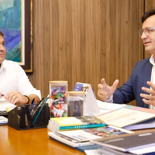 Evandro e Custódio analisam ações socioambientais em Fortaleza; parceria da Prefeitura com UFC prevê comitês intersetoriais