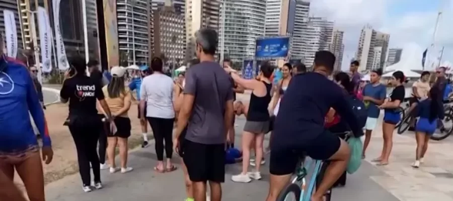 OAB-CE divulga orientações sobre novas leis do trânsito, mas não aborda tráfego criminoso de bicicletas e patinetes no calçadão da Beira Mar de Fortaleza