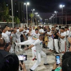 Capoeiristas realizam encontro no Centro Cultural Belchior