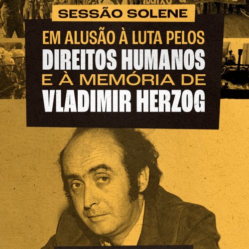 Alece faz hoje (8.12) sessão em homenagem à luta pelos direitos humanos e à memória de Vladimir Herzog