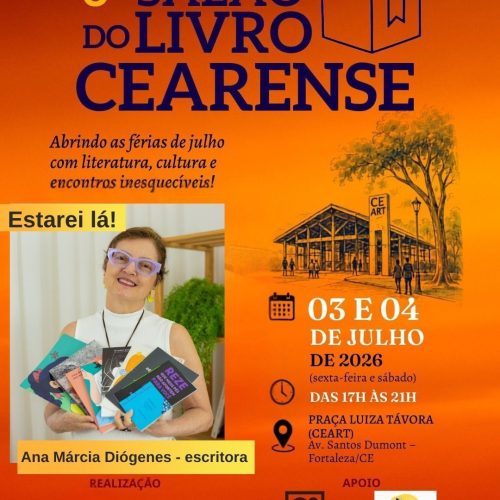3º Salão do Livro Cearense movimenta literatura e outras cenas culturais na Praça Luiza Távora