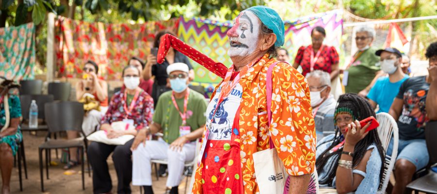 Roda de Conversa Terreiro das Pretas. Encontro Mestres do Mundo.