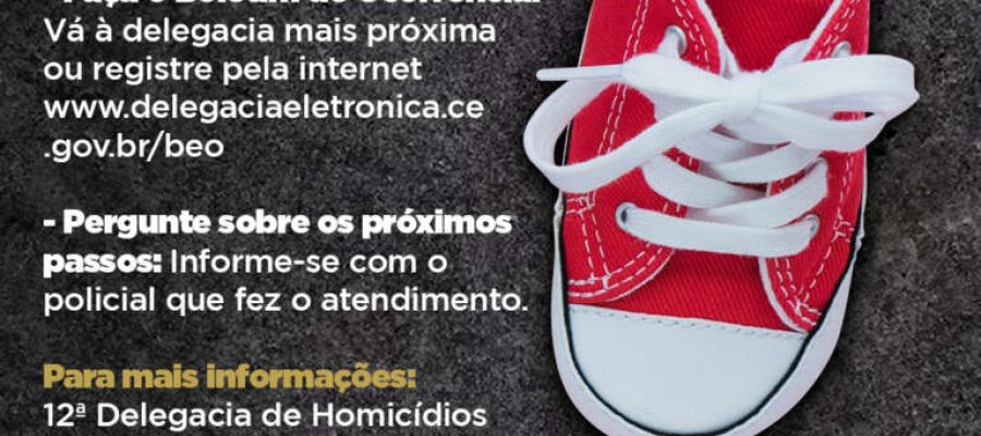 Polícia Civil do Ceará localiza 56 crianças e adolescentes que estavam desaparecidas em Fortaleza; números se referem ao primeiro quadrimestre do ano