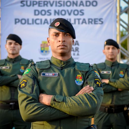 PM do Ceará inicia estágio supervisionado em policiamento nas ruas de 834 alunos do curso de soldado
