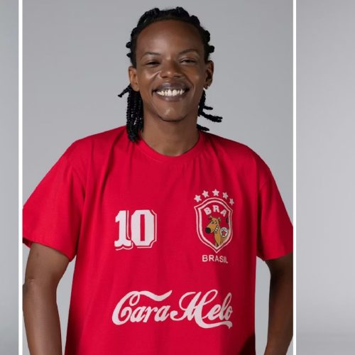 Chico Rei lança modelos de camisas vermelhas para a Copa do Mundo