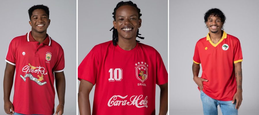 Chico Rei lança modelos de camisas vermelhas para a Copa do Mundo