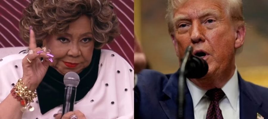 Alcione representa o Brasil: cantora promete fazer “macumbinha” para Trump