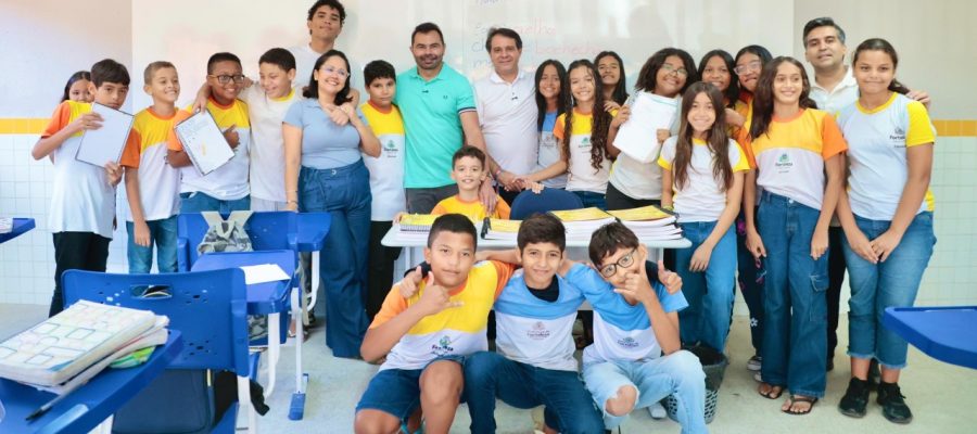 Evandro Leitão anuncia aumento de mais de 40% do programa Escola Areninha com aumento no número de unidades e alunos atendidos