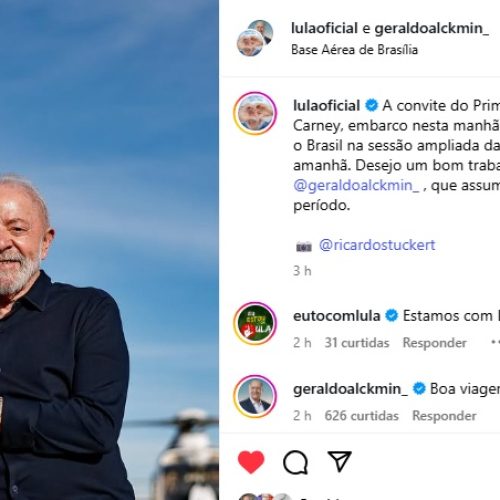 Lula no Canadá: presidente deve defender na reunião do G7 nova governança internacional