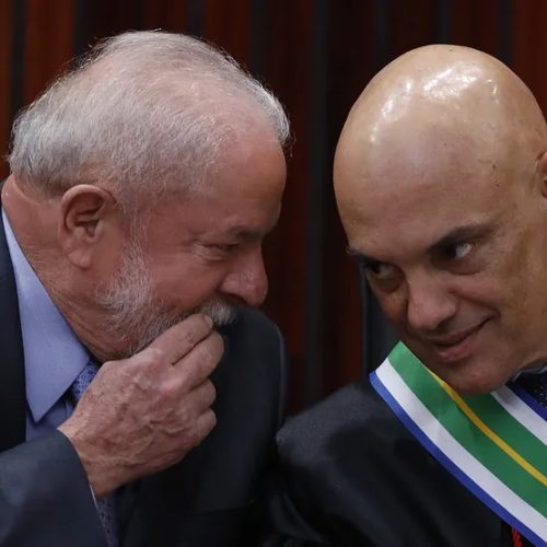 Lula e Alexandre de Morais: alvos de plano de homicídio feito por facção palaciana