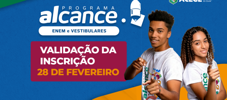 Alcance Enem 2026 convoca estudantes para validação presencial da inscrição do sistema de gerenciamento de alunos