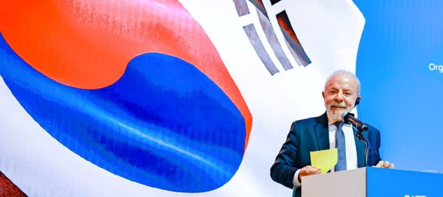 “Essa parceria vai crescer muito”, assegura Lula sobre relação comercial entre Brasil e Coreia do Sul