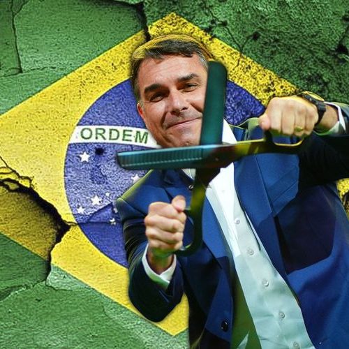 Vingança prometida por Flavio Bolsonaro é brutal: extremista discute com empresários aumento da aposentadoria para 67 anos e ataque ao Bolsa Família